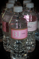water bottle with custom birthday label