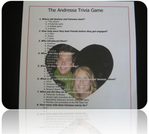 the Andressa trivia game