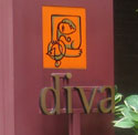 diva restaurant sign